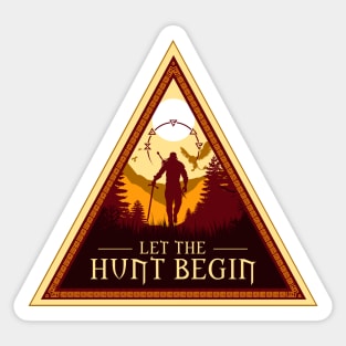 Let the hunt begin! Sticker